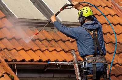 Démoussage et hydrofuge de toiture à Augirein